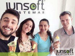 Tarde do picolé na Junsoft Sistemas