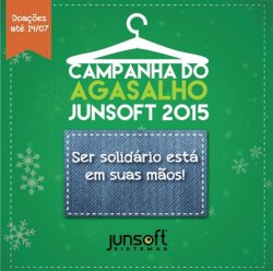 Campanha do Agasalho Junsoft 2015! 